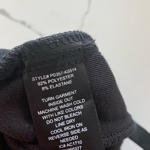 🖤 Sanctuary Black Velvet Heartbreaker Tie-Waist Jogger Pants Track Pants - Picture 9 of 9